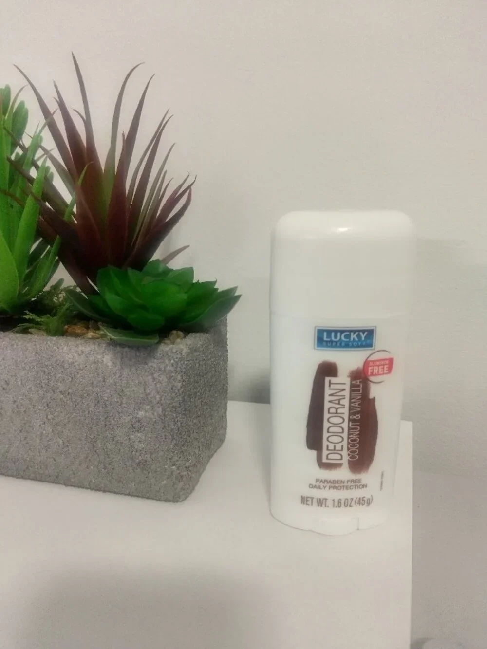 Lucky Deodorant Stick Coconut & Vanilla Daily Protection (Pack of Four)